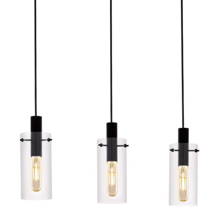 Eglo 97367 - Kattokruunu narulla MONTEFINO 3xE27/60W/230V