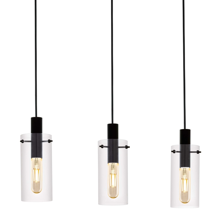 Eglo 97367 - Kattokruunu narulla MONTEFINO 3xE27/60W/230V