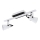 Eglo 97372 - LED-kohdevalaisin TRILLO 2xGU10/5W/230V