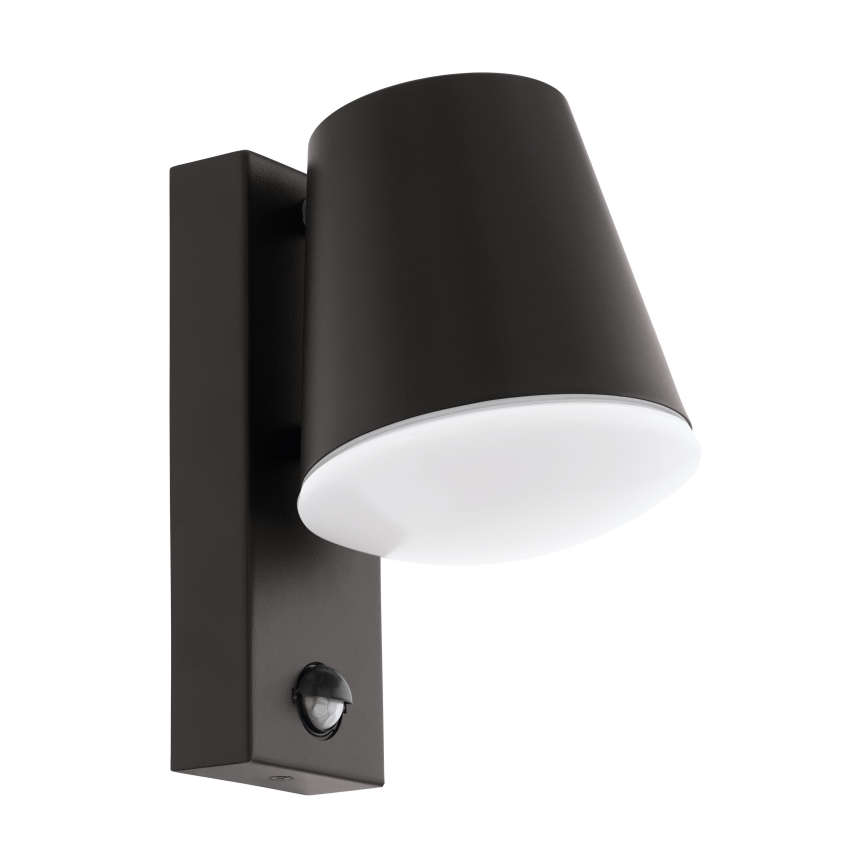 Eglo 97451 - Ulkoseinävalaisin anturilla CALDIERO 1xE27/10W/230V IP44