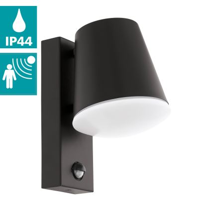 Eglo 97451 - Ulkoseinävalaisin anturilla CALDIERO 1xE27/10W/230V IP44