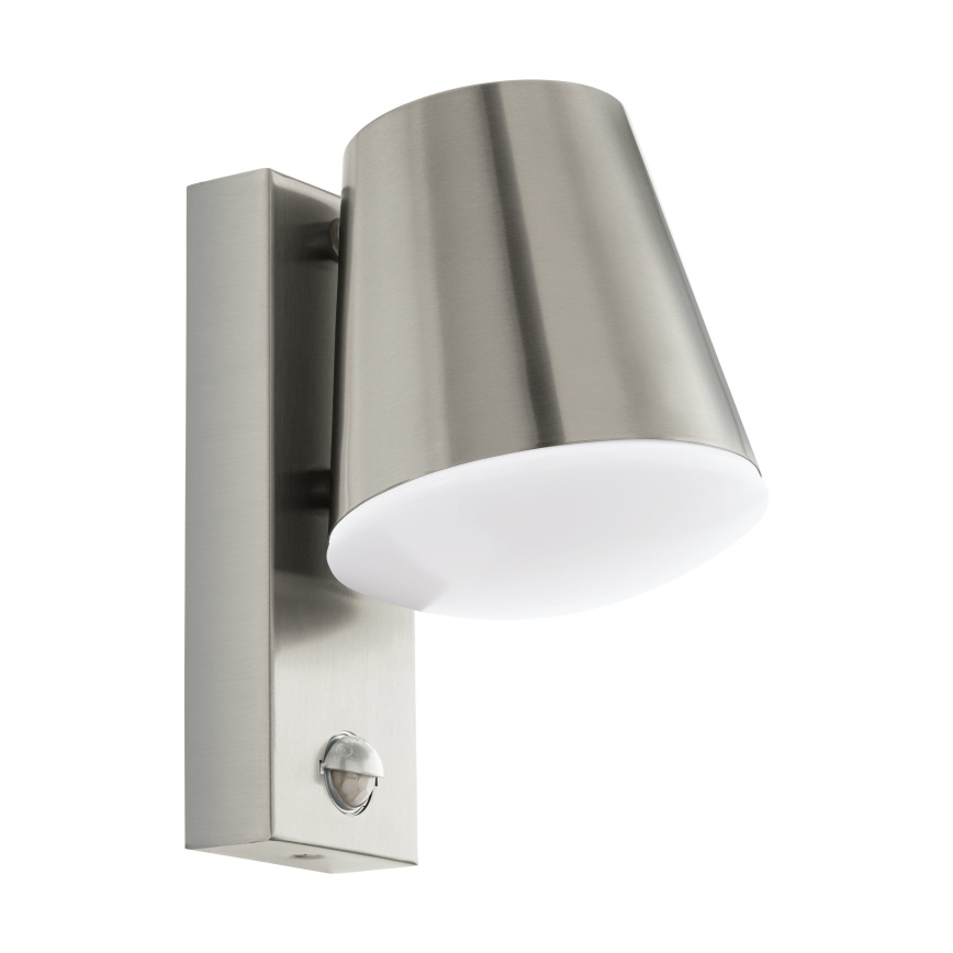 Eglo 97453 - Ulkoseinävalaisin anturilla CALDIERO 1xE27/10W/230V IP44