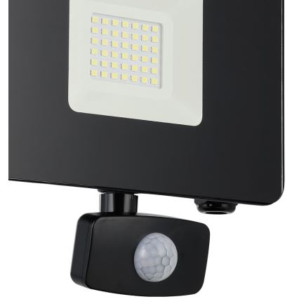 Eglo 97462 - LED-valonheitin anturilla FAEDO 3 LED/30W/230V IP44