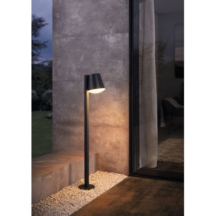 Eglo - LED RGB Himmennettävä ulko lamppu CALDIERO-C 1xE27/9W/230V antrasiitti IP44