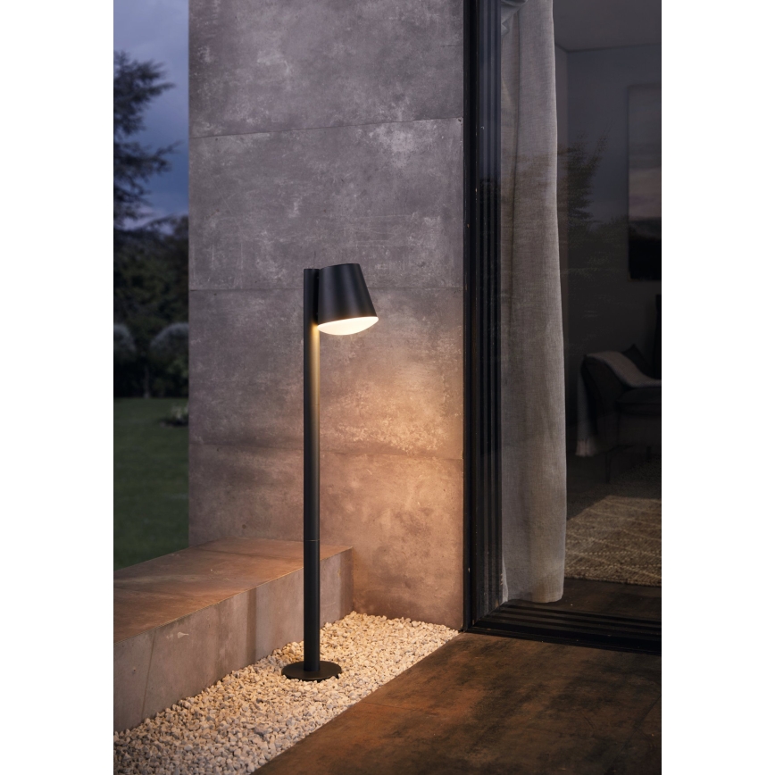 Eglo - LED RGB Himmennettävä ulko lamppu CALDIERO-C 1xE27/9W/230V antrasiitti IP44