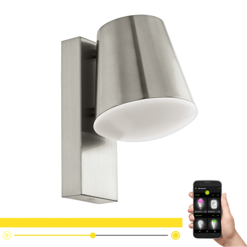 Eglo - LED Himmennettävä ulkoseinävalaisin CALDIERO-C 1xE27/9W/230V IP44