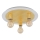 Eglo 97492 - LED-kattovalaisin PASSANO 3xE27/4W/230V kultainen