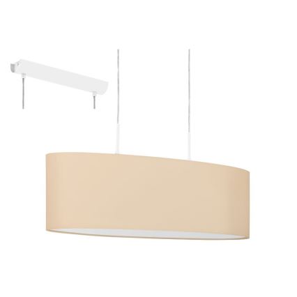 EGLO 97563 - Kattokruunu narulla PASTERI-P 2xE27/60W/230V