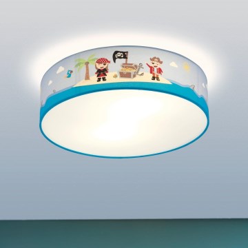 Eglo 97576 - Lasten kattovalaisin SAN CARLO 2xE27/40W/230V
