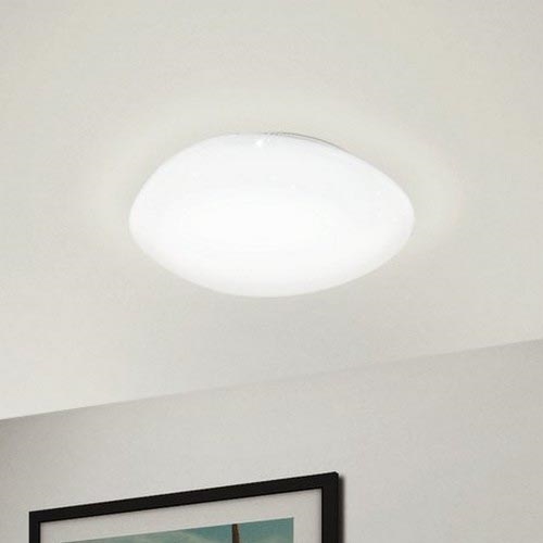 Eglo 97577 - Himmennettävä LED-kattovalaisin kaukosäätimellä SILERAS LED/21W/230V