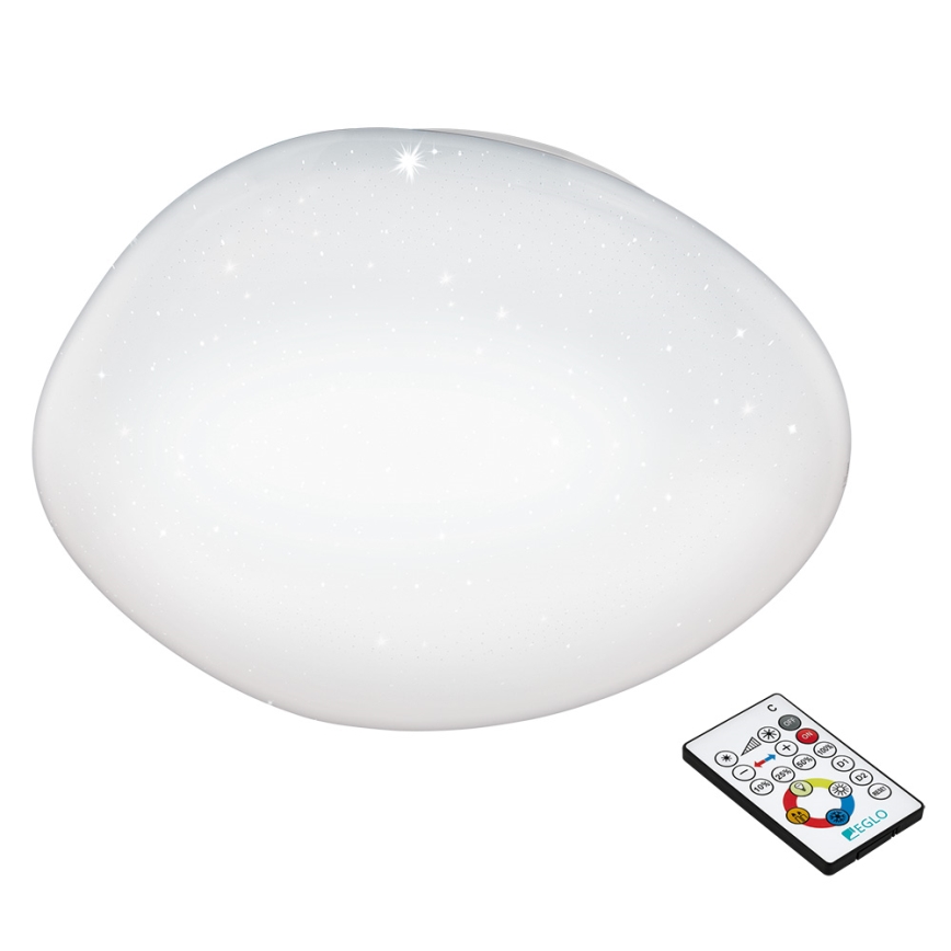 Eglo 97577 - Himmennettävä LED-kattovalaisin kaukosäätimellä SILERAS LED/21W/230V