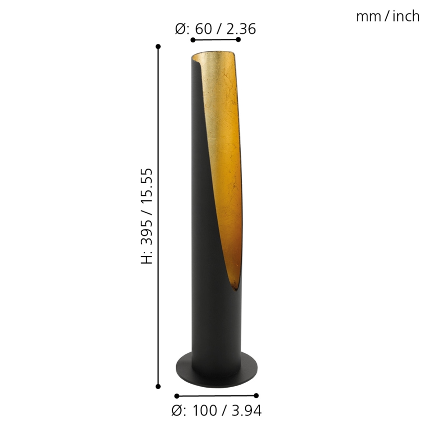 Eglo - LED-pöytävalaisin 1xGU10/4,5W/230V