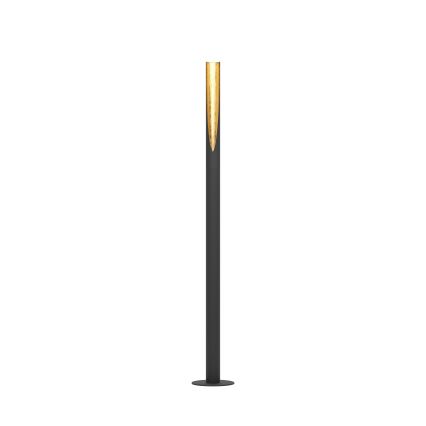 Eglo - LED-lattiavalaisin 1xGU10/4,5W/230V musta