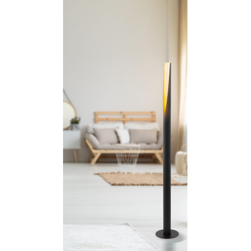 Eglo - LED-lattiavalaisin 1xGU10/4,5W/230V musta