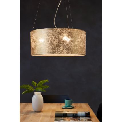 Eglo 97644 - Kattokruunu narulla VISERBELLA 3xE27/60W/230V