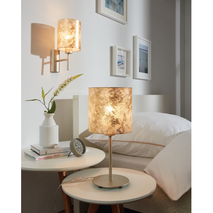 Eglo 97646 - Pöytävalaisin VISERBELLA 1xE27/60W/230V