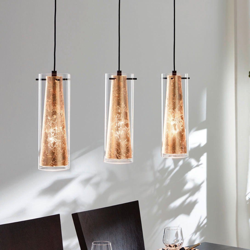 Eglo 97652 - Kattokruunu narulla PINTO GOLD 3xE27/60W/230V