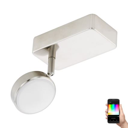 Eglo 97714 - LED RGB Himmennettävä kohdevalo CORROPOLI-C LED/5W/230V