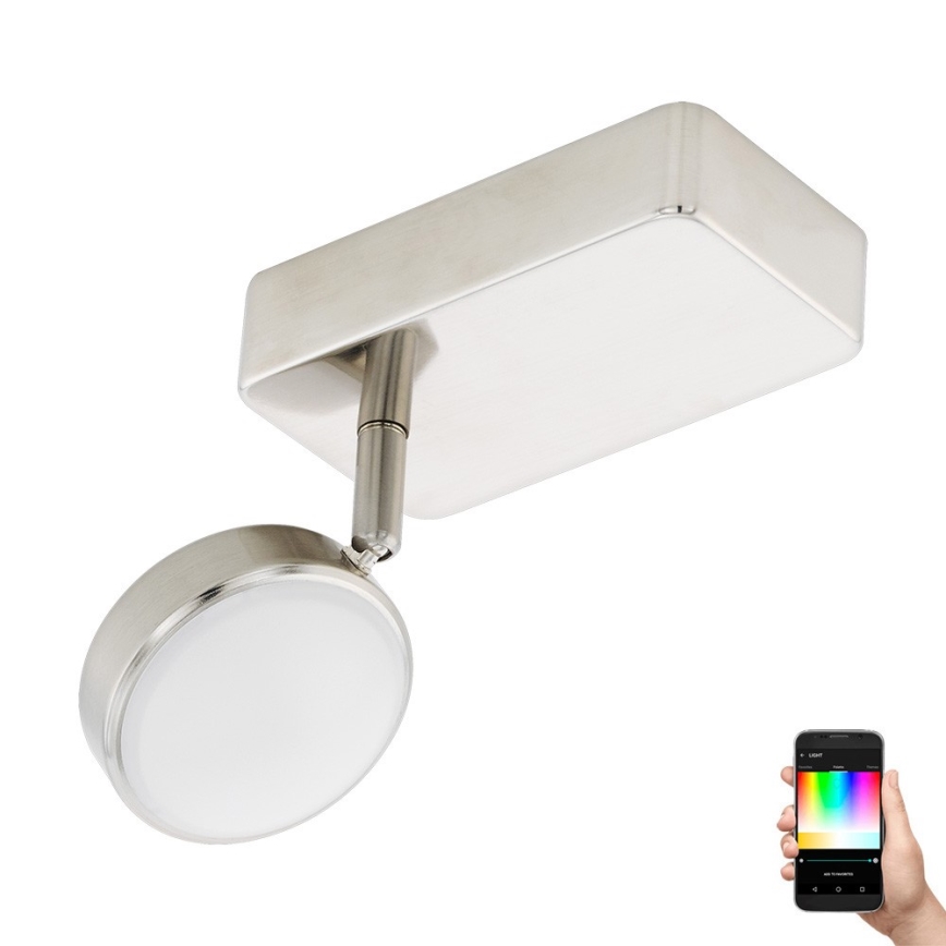 Eglo 97714 - LED RGB Himmennettävä kohdevalo CORROPOLI-C LED/5W/230V