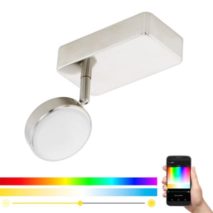 Eglo 97714 - LED RGB Himmennettävä kohdevalo CORROPOLI-C LED/5W/230V