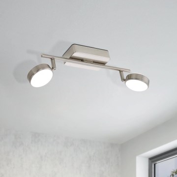 Eglo 97715 - LED RGB Himmennettävä kohdevalo CORROPOLI-C 2xLED/5W/230V