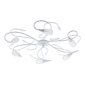 Eglo 97749 - LED-kattokruunu GERBERA 2 6xG9/3W/230V