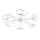 Eglo 97749 - LED-kattokruunu GERBERA 2 6xG9/3W/230V