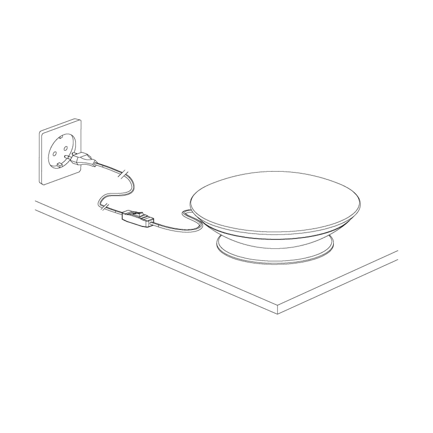 Eglo 97813 - Himmennettävä LED-pöytävalaisin FRATTINA-C 1xLED/18W/230V