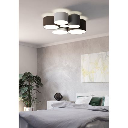Eglo 97838 - Kattovalo PASTORE 6xE27/40W/230V