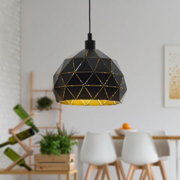Eglo 97841 - Kattokruunu narulla ROCCAFORTE 1xE27/60W/230V