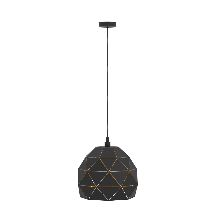 Eglo 97841 - Kattokruunu narulla ROCCAFORTE 1xE27/60W/230V