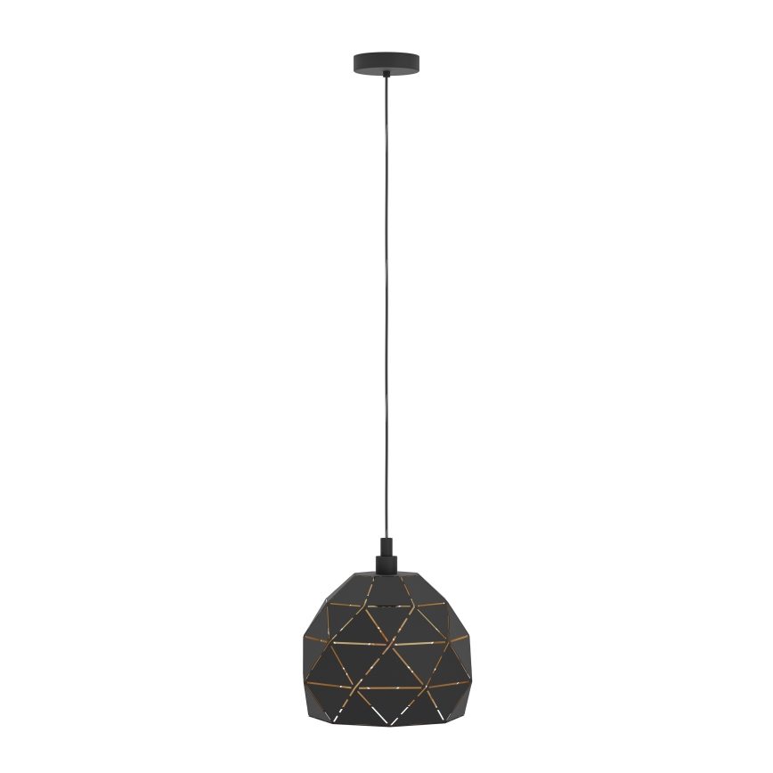 Eglo 97845 - Kattokruunu narulla ROCCAFORTE 1xE27/60W/230V