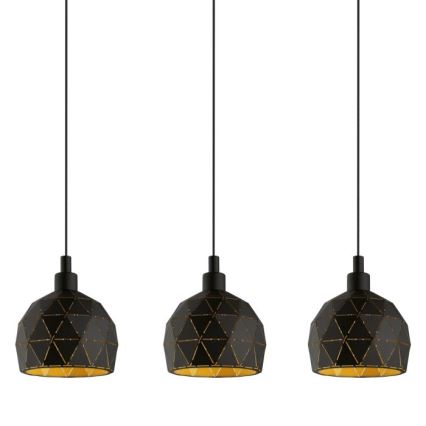 Eglo 97846 - Kattokruunu narulla ROCCAFORTE 3xE14/40W/230V