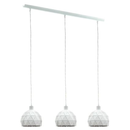 Eglo 97857 - Kattokruunu narulla ROCCAFORTE 3xE14/40W/230V