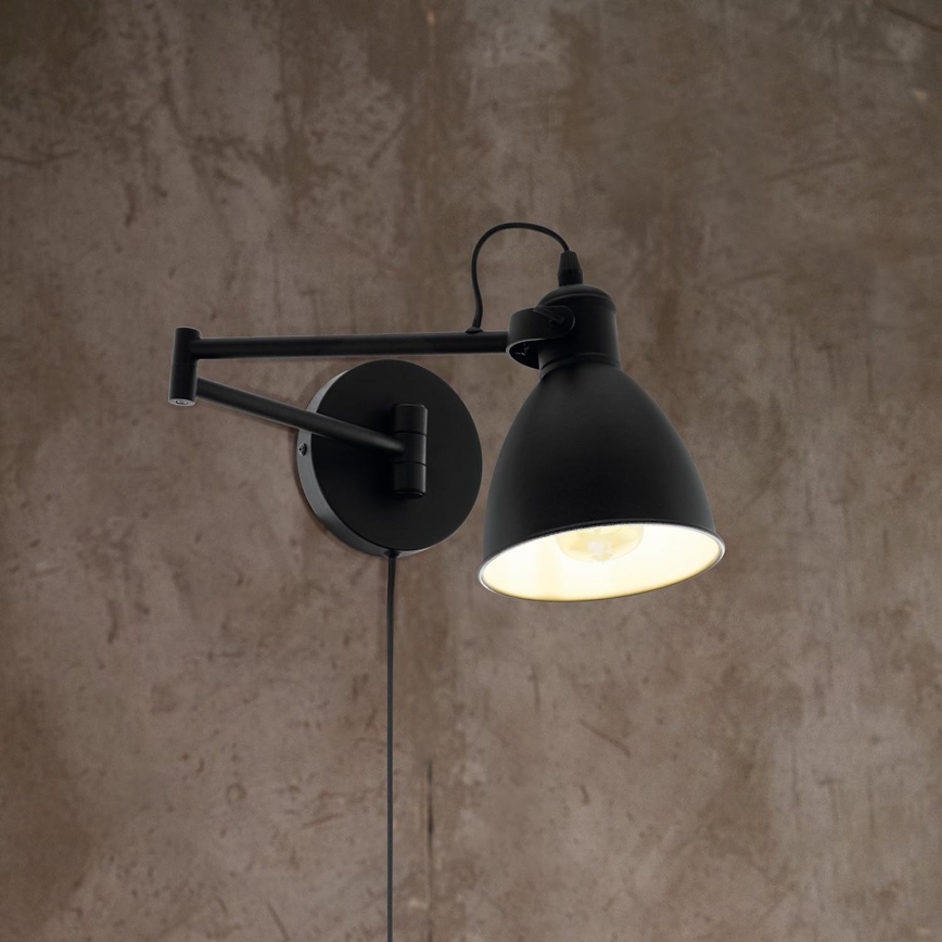 Eglo 97886 - Seinävalaisin SAN PERI 1xE27/10W/230V