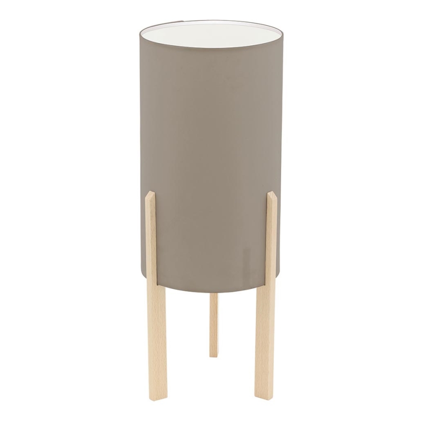 Eglo 97893 - Pöytävalaisin CAMPODINO 1xE27/60W/230V korkeus 400mm ruskea