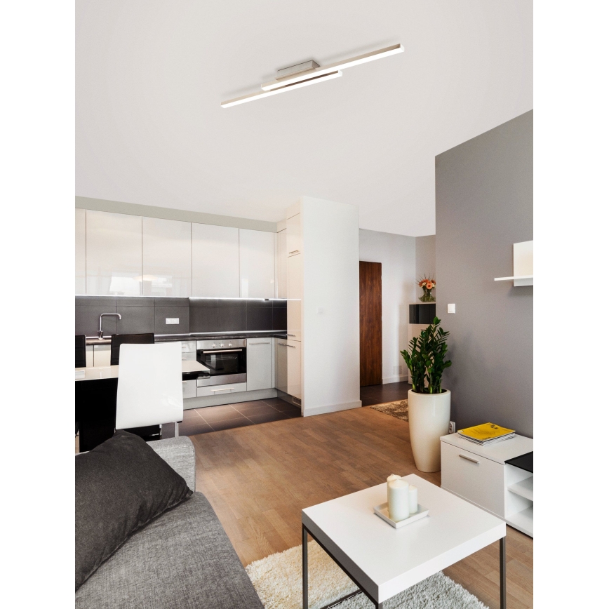 Eglo 97906 - LED RGB-himmennettävä kattovalo FRAIOLI-C 2xLED/17W/230V