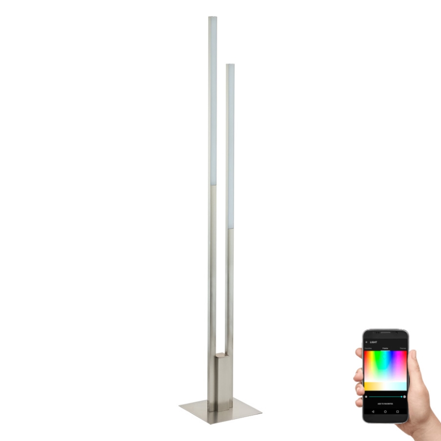 Eglo - Himmennettävä LED-lattiavalaisin FRAIOLI-C 2xLED/17W/230V