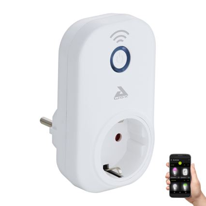 Eglo - Älykäs pistoke Connect pistoke PLUS 2300W SCHUKO Bluetooth
