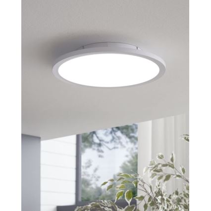 Eglo - LED RGBW Himennettävä kattovalaisin SARSINA-C LED/16W/230V + kaukosäädin