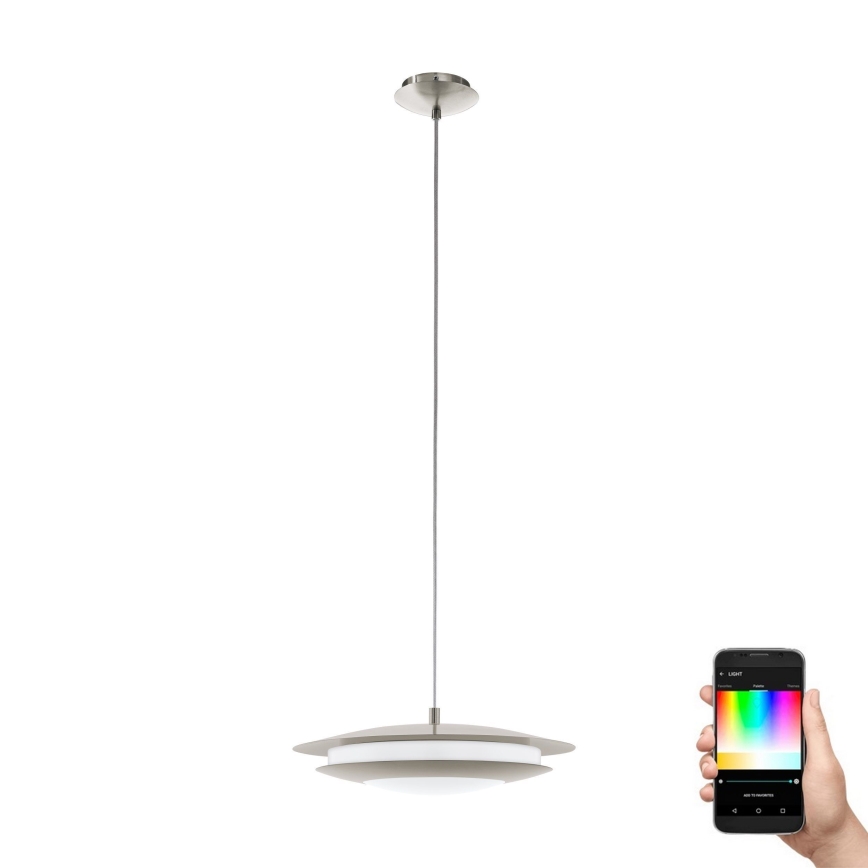 Eglo 98043 - LED RGBW Himmennettävä riippuvalaisin MONEVA LED/18W/230V