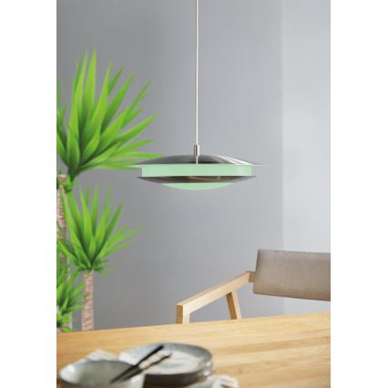 Eglo 98043 - LED RGBW Himmennettävä riippuvalaisin MONEVA LED/18W/230V