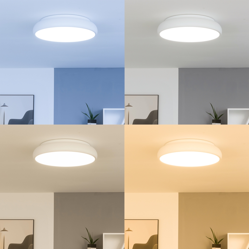 Eglo 98045 - Himmennettävä LED-RGB-kattovalaisin RIODEVA-C LED/27W/230V