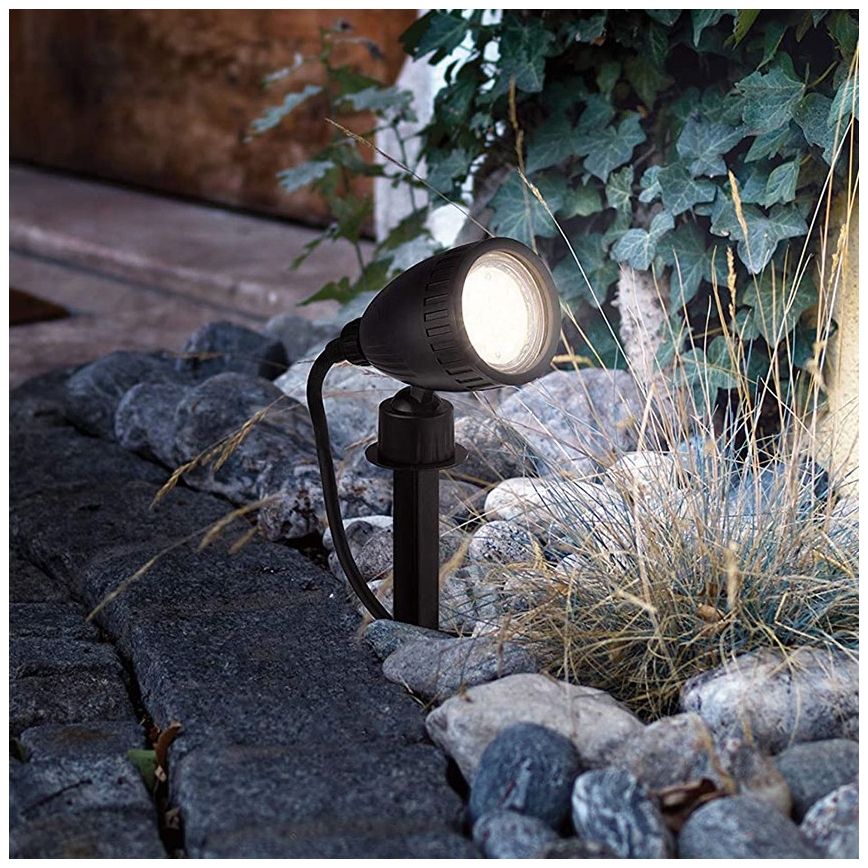 Eglo 98052 - LED-RGB-ulkovalaisin NEMA-C 1xGU10/5W/230V IP44