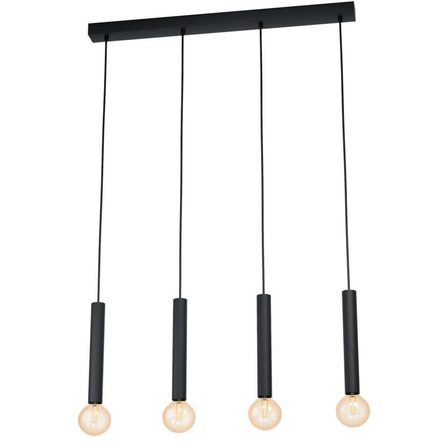 Eglo 98057 - Kattokruunu narulla CORTENOVA 4xE27/60W/230V