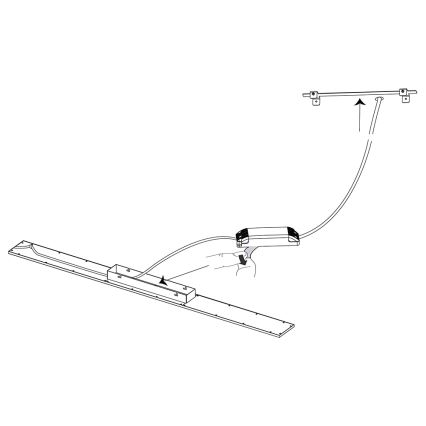 Eglo - Himmennettänä LED-paneeli SALOBRENA-C LED/34W/230V + Kauko-ohjaus