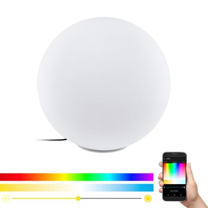 Eglo - LED-RGBW-ulkovalaisin MONTEROLO-C 1xLED/9W/230V IP65 ø600