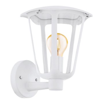 Eglo 98115 - Ulkoseinävalaisin MONREALE 1xE27/60W/230V valkoinen IP44