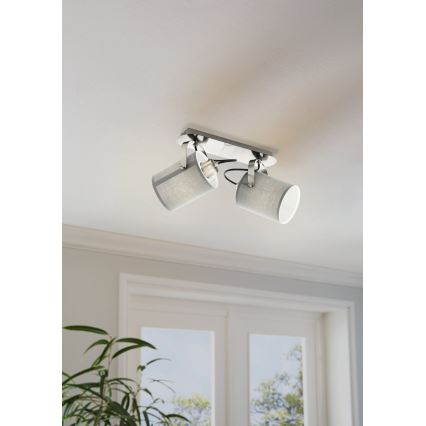 Eglo 98139 - Kohdevalo VILLABATE 2xE27/10W/230V