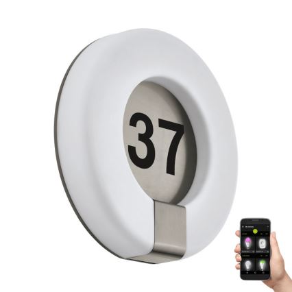 Eglo 98145 - LED Himmennettävä talo number MARCHESA-C LED/15W/230V IP44
